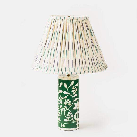 Floral Vines Table Lamp - Green - Picture 3 of 4